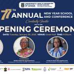 UG to Open 77th Annual New Year School and Conference to Address Ghana’s Sustainable Development Agenda